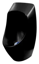 URIMAT ceramic waterless urinal in matt black